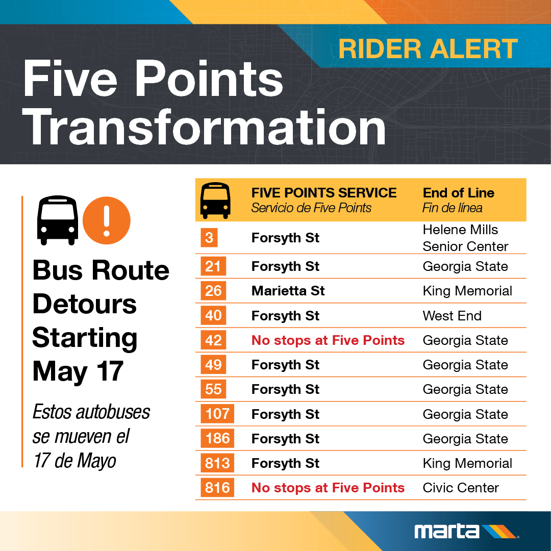route detours